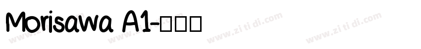 Morisawa A1字体转换